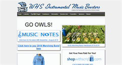 Desktop Screenshot of owlband.org